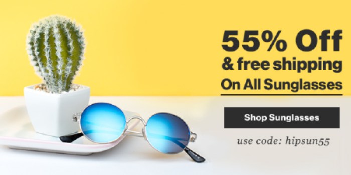 GlassesUSA: 55% Off Sunglasses + Free Shipping = As Low As $19.80 Shipped