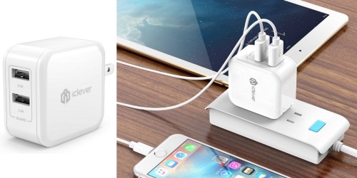 Amazon: iClever BoostCube Dual USB Travel Wall Charger Only $6.99 (Regularly $29.99)