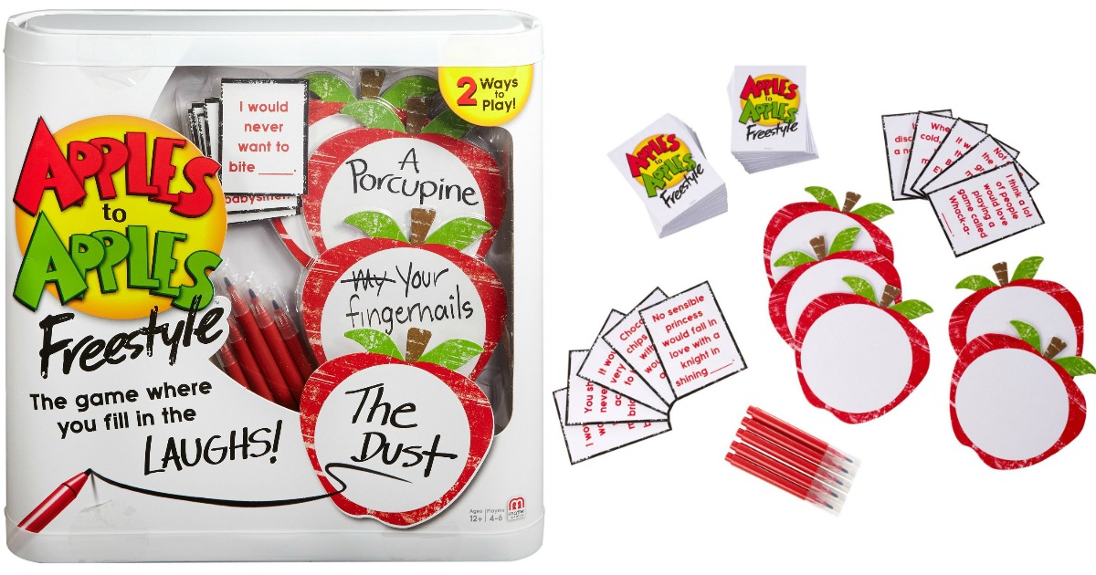 apples to apples freestyle card game