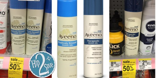 Walgreens: Aveeno Shave Gel Only $1.24