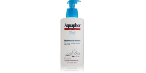 Amazon: Aquaphor Baby Gentle Wash & Tear Free Shampoo Only $4.98 Shipped