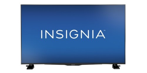 Best Buy: Insignia 43″ LED HDTV $199.99 Shipped Today Only (Regularly $329.99)