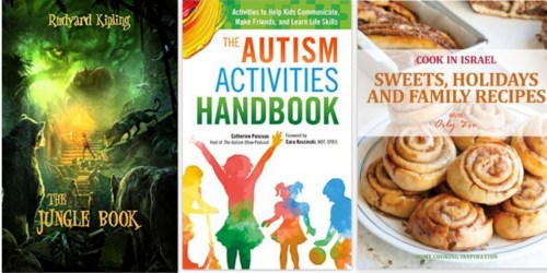 Amazon: 5 FREE Kindle eBooks (Autism Activities, Recipes, The Jungle Book & More)