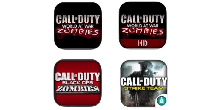 Call of Duty apps