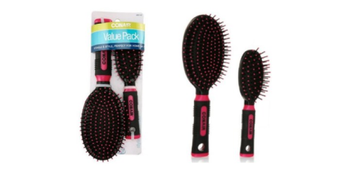 Amazon: Conair Professional Full & Mid Size Brush Set Only $1.85 (Add-On Item)