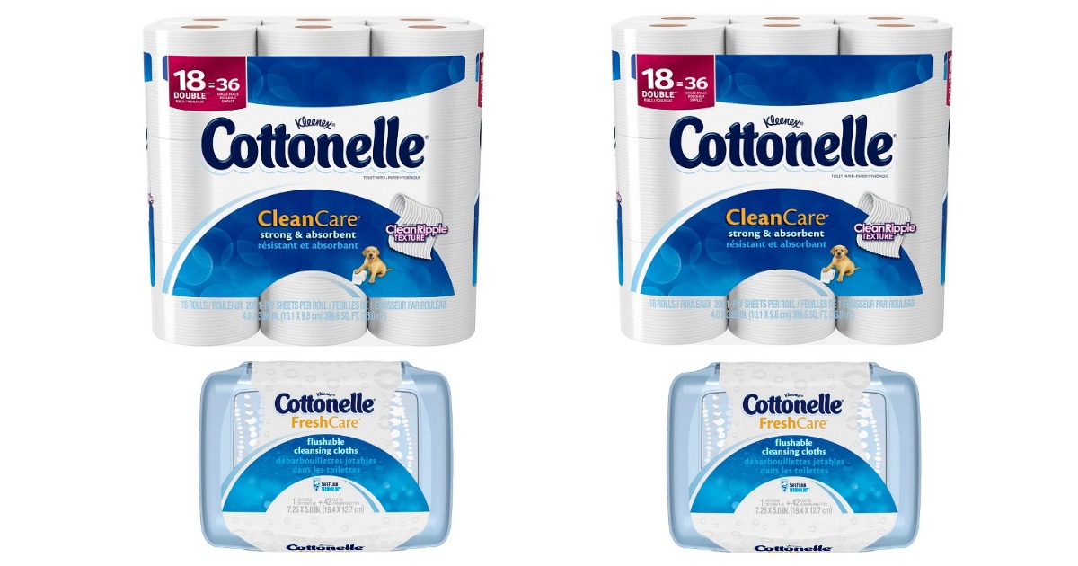 Target Nice Deals On Cottonelle Bath Tissue and Flushable Wipes • Hip2Save
