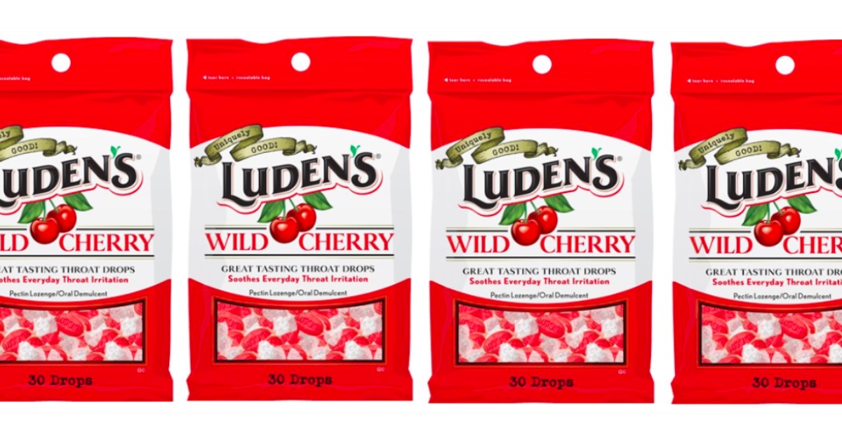 Dollar General Luden's Cough Drops ONLY 25¢ Per Bag (No Coupons Needed)