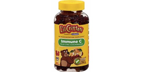 Amazon: L’il Critters Immune C Plus Zinc and Echinacea 190-Count Only $1.85 Shipped