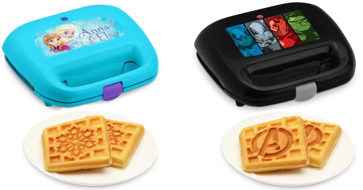 Walmart Disney and Marvel Themed Waffle Makers Only 6.97