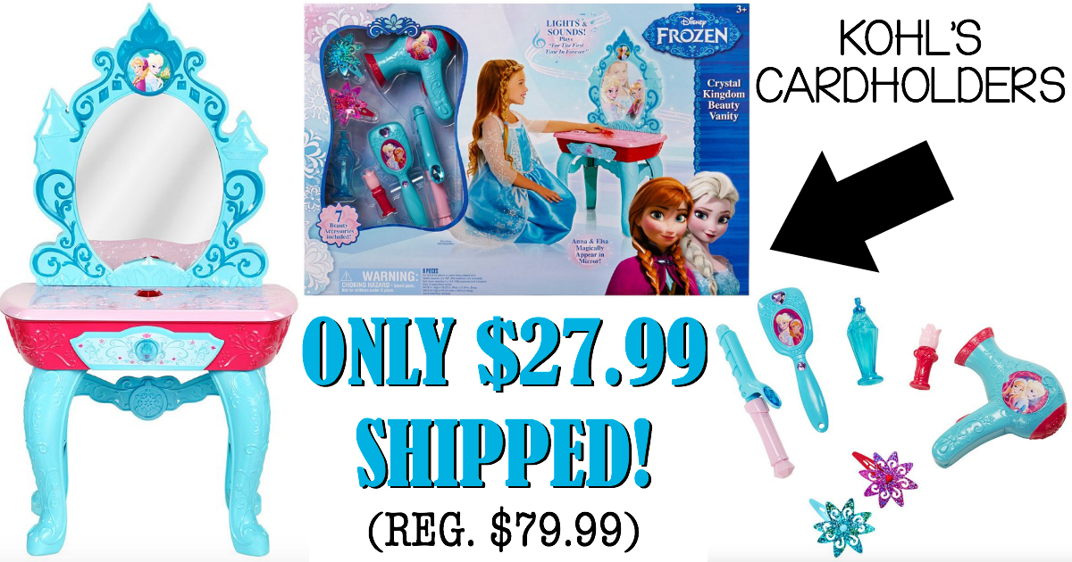 frozen vanity kohls