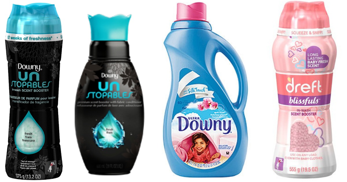 Downy and Dreft products