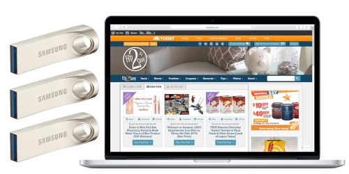 Amazon: Samsung USB 3.0 Flash Drive Sale = 16GB Flash Drive Only $7.19 (Regularly $17.99)