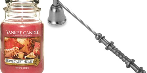 New TopCashBack Members: Better Than FREE 22oz Large Yankee Candle & Metal Snuffer