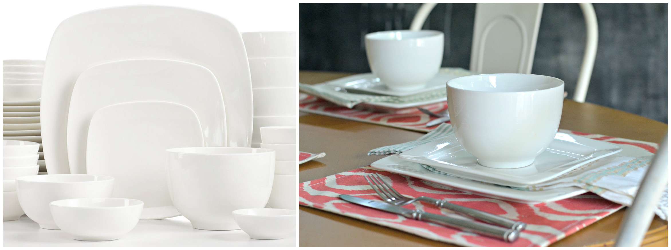Macy's Square 42Piece Dinnerware Set Only 29.99 Shipped (Regularly 117)