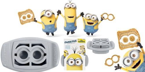FunBites: Minions Food Cutter Set Only $4.99 Each Shipped (Regularly $9.99)
