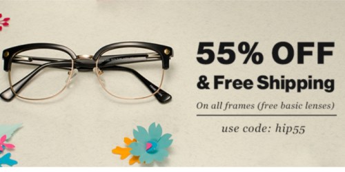 Need New Glasses? Complete Pair of Prescription Glasses $22 Shipped from GlassesUSA