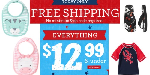 Gymboree.com: FREE Shipping on ANY Order (+ Extra 20% Off for Rewards Members) & More
