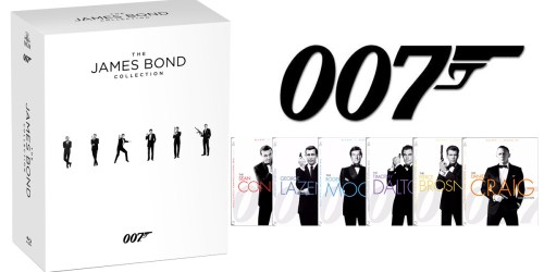 The James Bond Collection $68 Shipped (Regularly $199.99) – Includes 23 Blu-Ray Movies