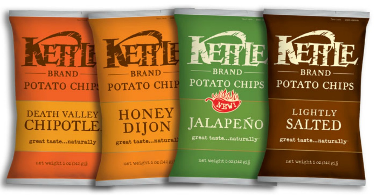 New $1/2 Kettle Brand Chips Coupon • Hip2Save