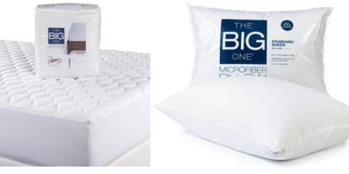 Kohl’s.com: The Big One Full Size Mattress Pad AND Microfiber Pillow ONLY $13.58