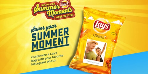 Request a FREE Personalized Bag of Lay’s Chips (Instagram Account Required)