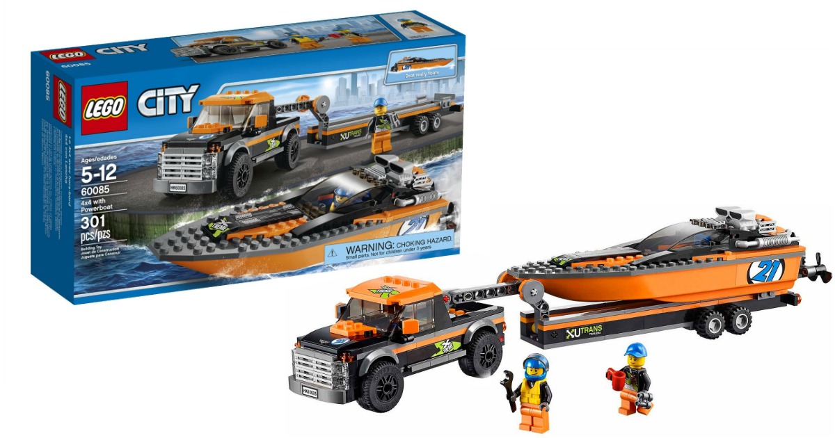 LEGO City Great Vehicles with Powerboat