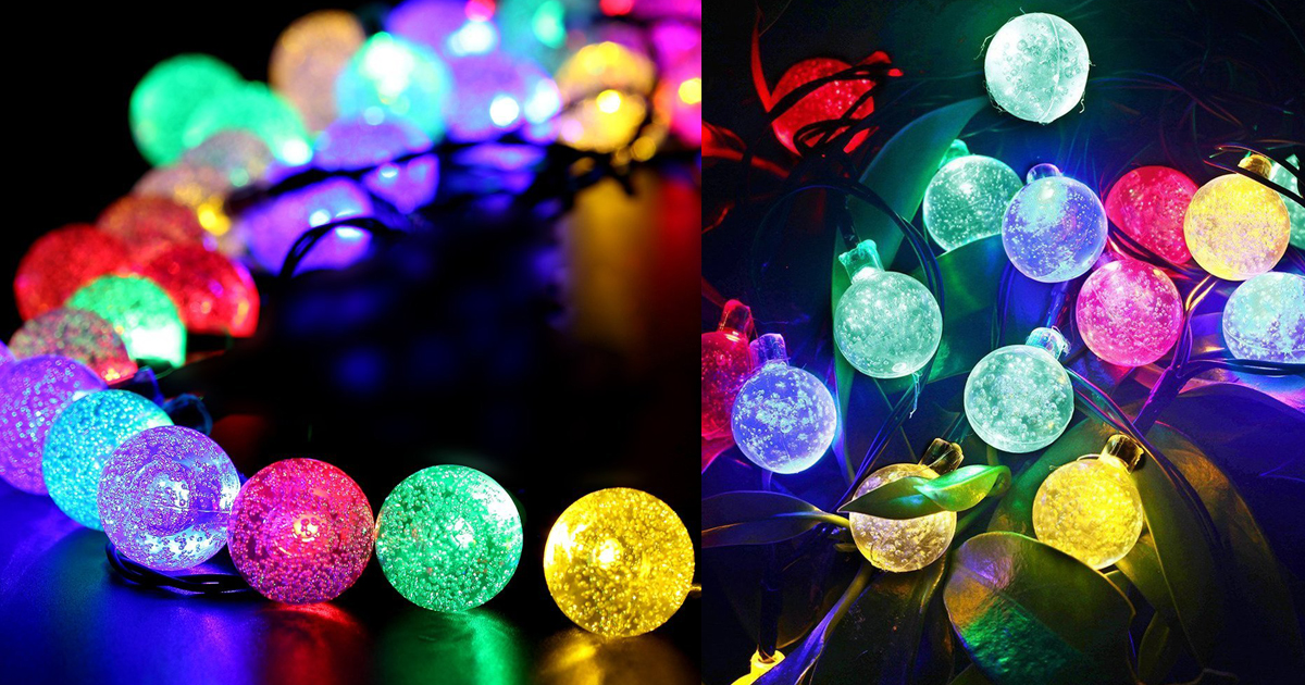 Amazon MultiColor 20ft LED String Lights Only 11.99 (Regularly 23.99)
