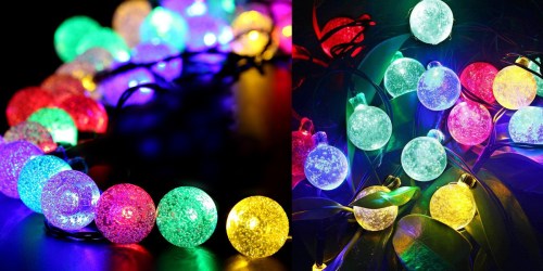 Amazon: Multi-Color 20ft LED String Lights Only $11.99 (Regularly $23.99)