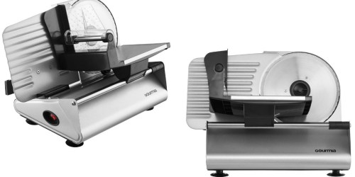 Amazon: Gourmia Counterman Professional Food & Meat Slicer $59.99 Shipped