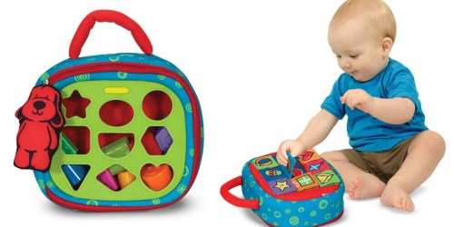 Amazon: Melissa & Doug Take-Along Shape Sorter Baby Toy Only $12.90 (Best Price)