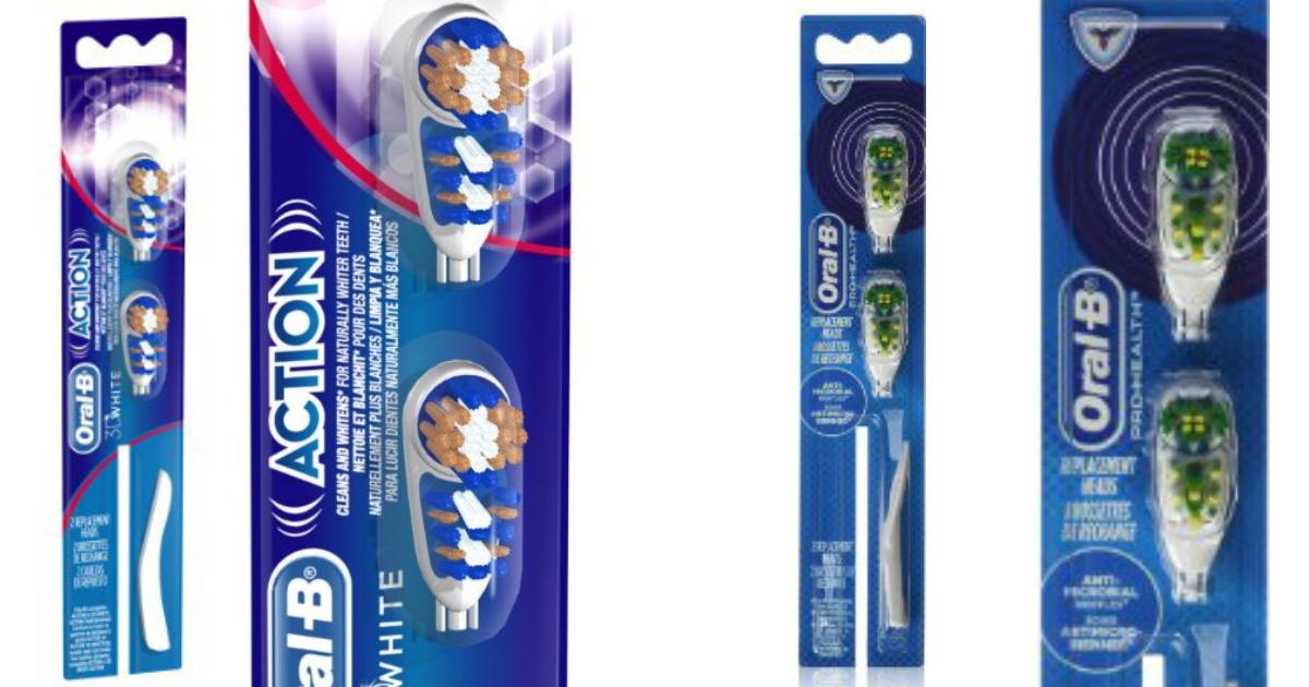 Oral-b toothbrush replacement heads