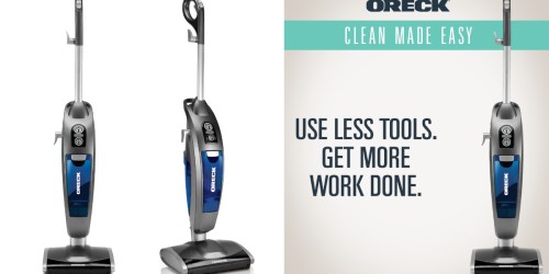 Oreck VersaVac Vacuum + Steam Mop Only $99.99 Shipped (Regularly $249.99)