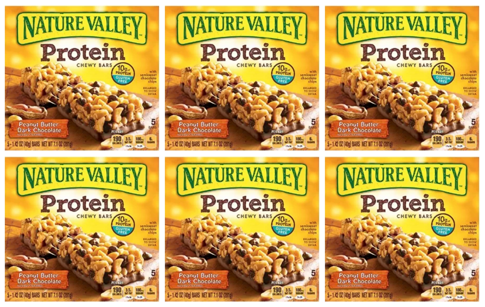 Amazon Prime Nature Valley Protein Chewy Bars ONLY 2 Per Box Shipped