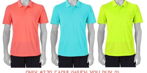 Kohl’s: Men’s Fila Sport Golf Shirts As Low As $7.33 Each (Reg. $40)
