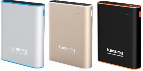 Amazon: Lumsing Dual Port Power Bank ONLY $13.99 (Regularly $36.99)