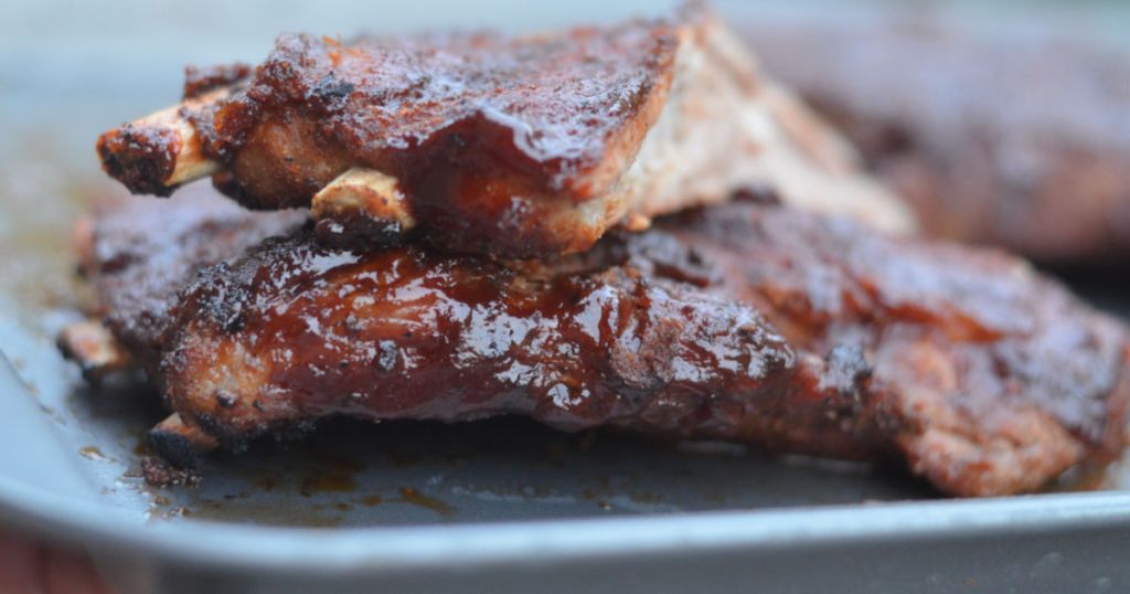 pressure cooked ribs