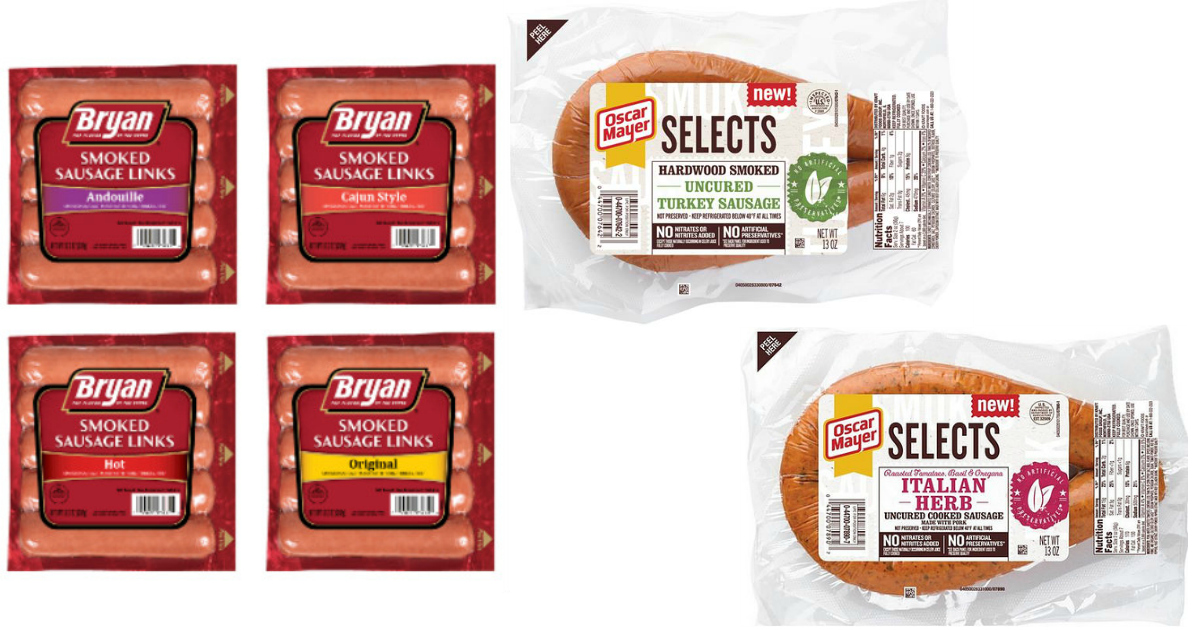 $3.50 in *NEW* Sausage Coupons + Recipe Ideas