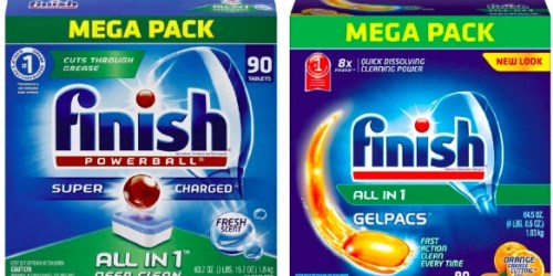 Amazon: Finish Dishwasher Detergent Tabs 90-Count Only $9.44 Shipped