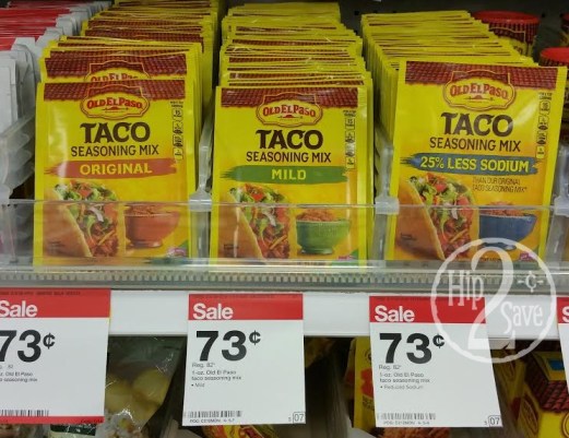 Old El Paso Taco Seasoning Target