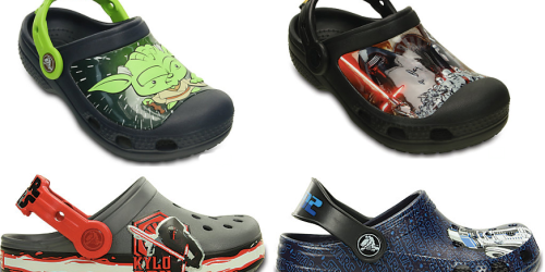 Crocs: 50% Off Star Wars Styles – Today ONLY = Kid’s Clogs Just $17.49 (Regularly $34.99)