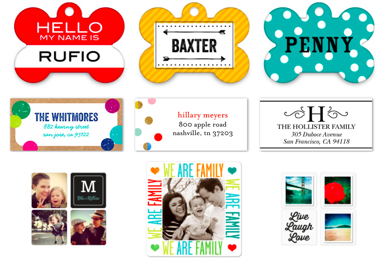 Shutterfly Free 16×20 Print, Address Labels or Pet Tag (Today