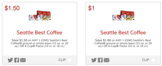 Seattle's Best Coupons