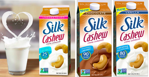 $0.75/1 ANY Silk Cashewmilk Half Gallon