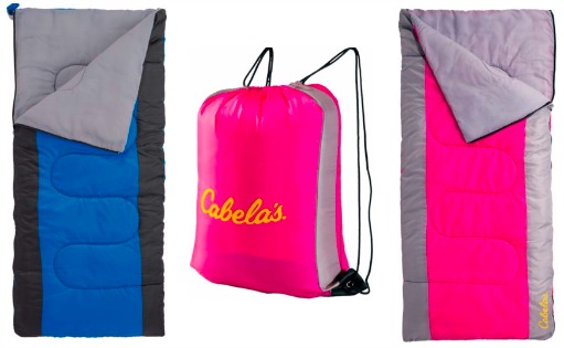 Cabela's: Boys' or Girls' Sleeping Bag w/ Storage Sack ONLY ...
