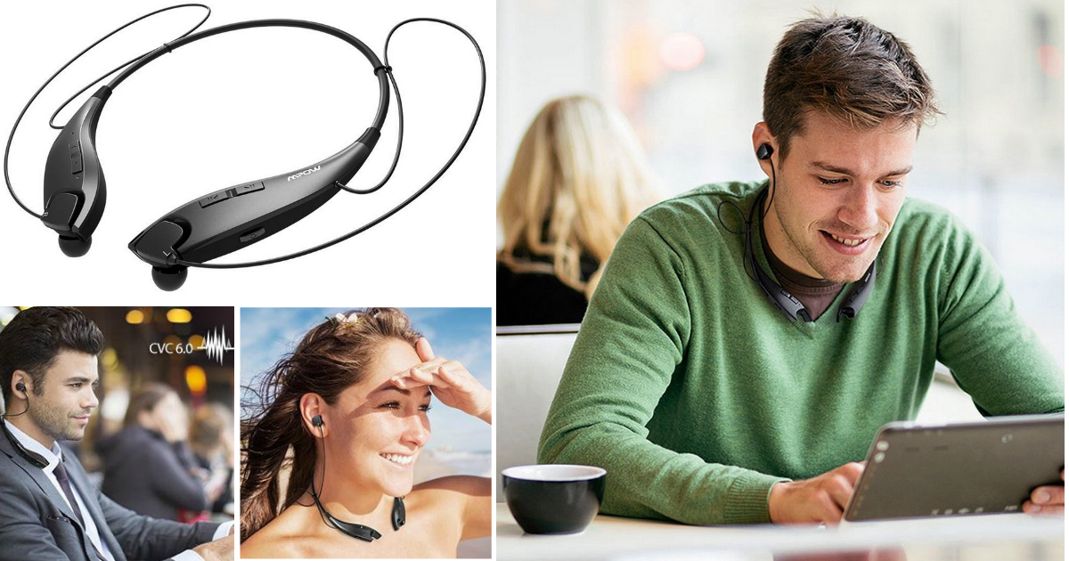 Amazon Mpow Wireless Bluetooth Headphones 21.99 (Reg. 59.99