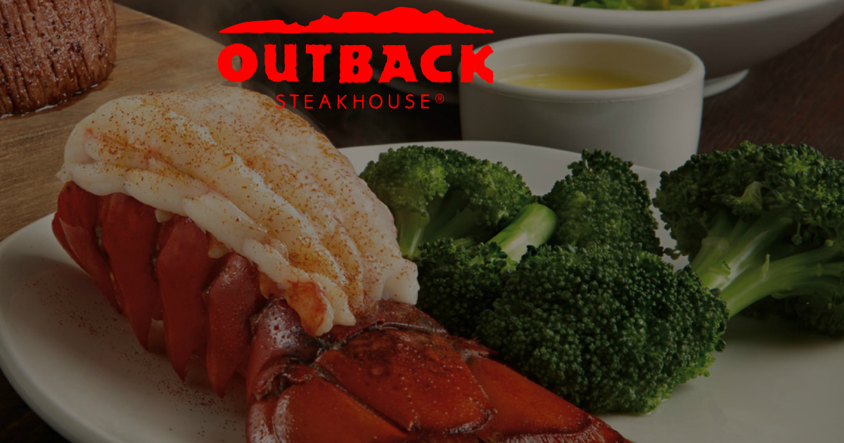 Outback Steakhouse 4 Off 2 Dinner Entrees OR 3 Off 2 Lunch Entrees