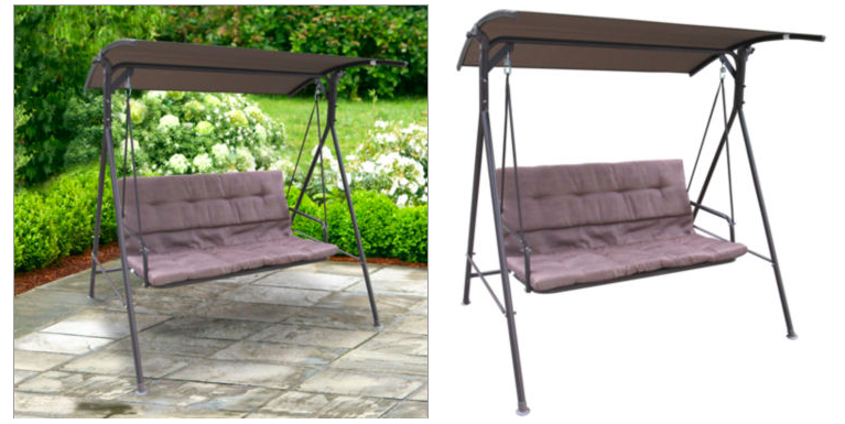 JCPenney: Outdoor Oasis 2-Seater Cushion Swing Only $74.99 ...