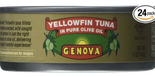 Amazon: Highly Rated Genova Yellowfin Tuna in Olive Oil 5-Oz Cans $1.30 Each Shipped