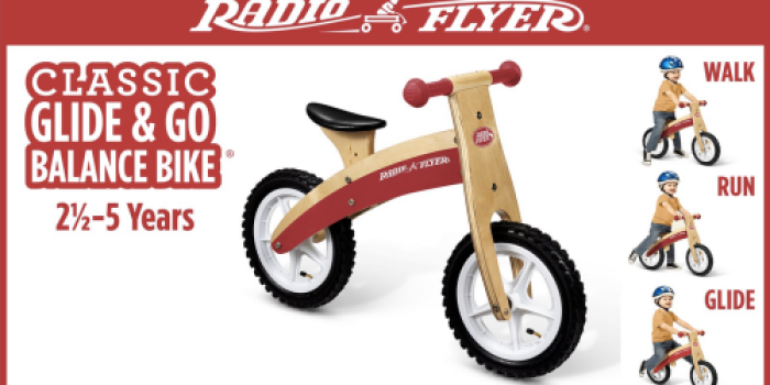 ToysRUs 3 Day Sale: Radio Flyer Balance Bike $39.99 Shipped (Regularly $79.99)
