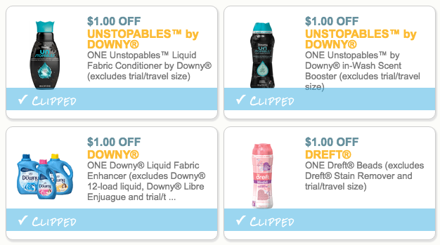 Downy & Dreft coupons